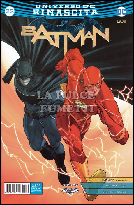 LA SPILLA PACK #     1 - BATMAN 22 + FLASH 22 RINASCITA